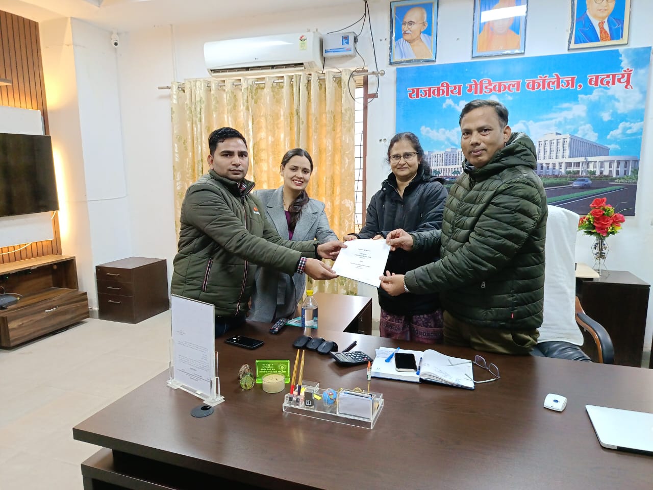 बदायूं राजकीय मेडिकल कॉलेज को मिली रीजनल रिसोर्स ट्रेनिंग सेंटर की मान्यता