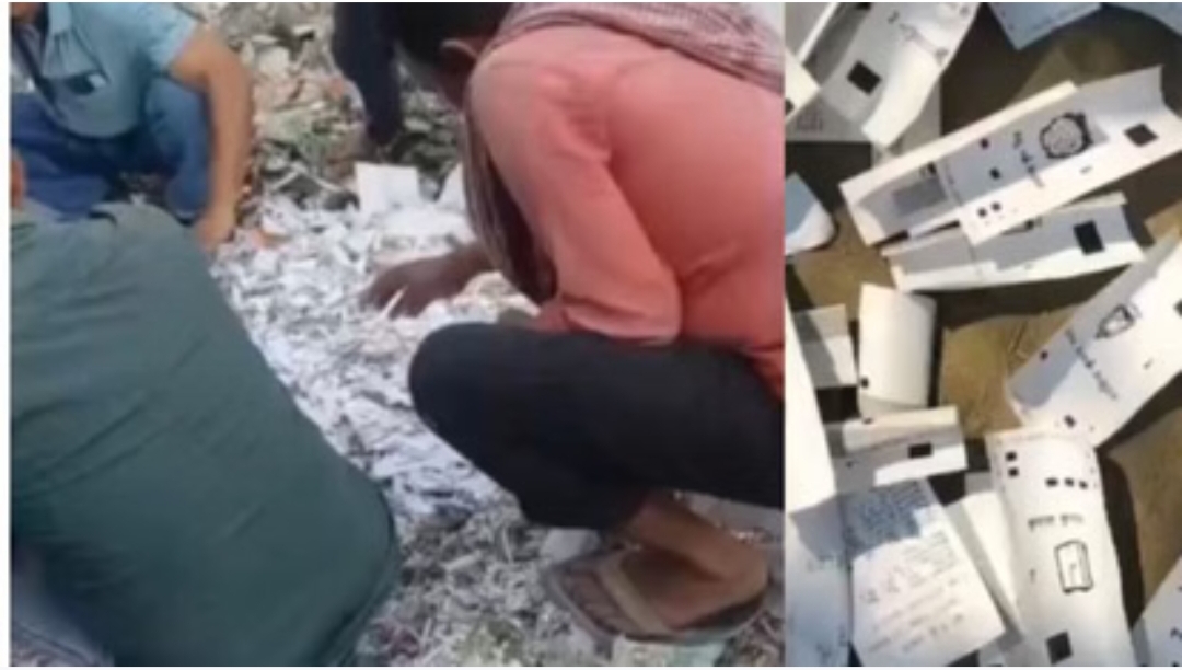बिहार चुनाव; समस्तीपुर में वीवीपैट पर्चियां पड़ी मिलीं, डीएम ने FIR दर्ज कराई, जांच के आदेश