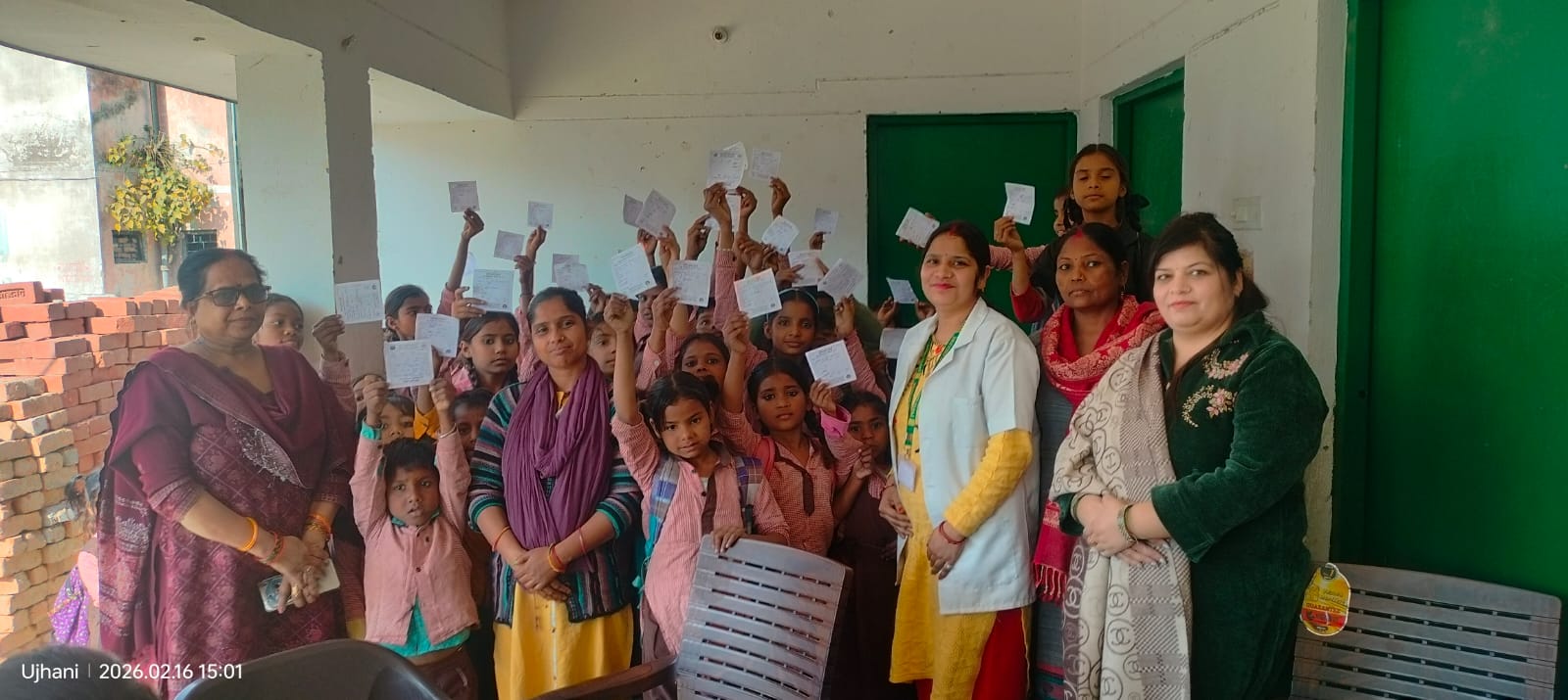 बदायूं में मीजिल्स रूबेला टीकाकरण; अभियान के पहले दिन 380 स्कूलों में छह हजार बच्चों के लगा टीका