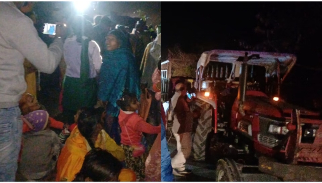 बदायूं में ट्रैक्टर-ट्रॉली की भिड़ंत; बच्चे समेत तीन की मौत, 21 घायल, भात की रस्म को जाते समय हुआ हादसा