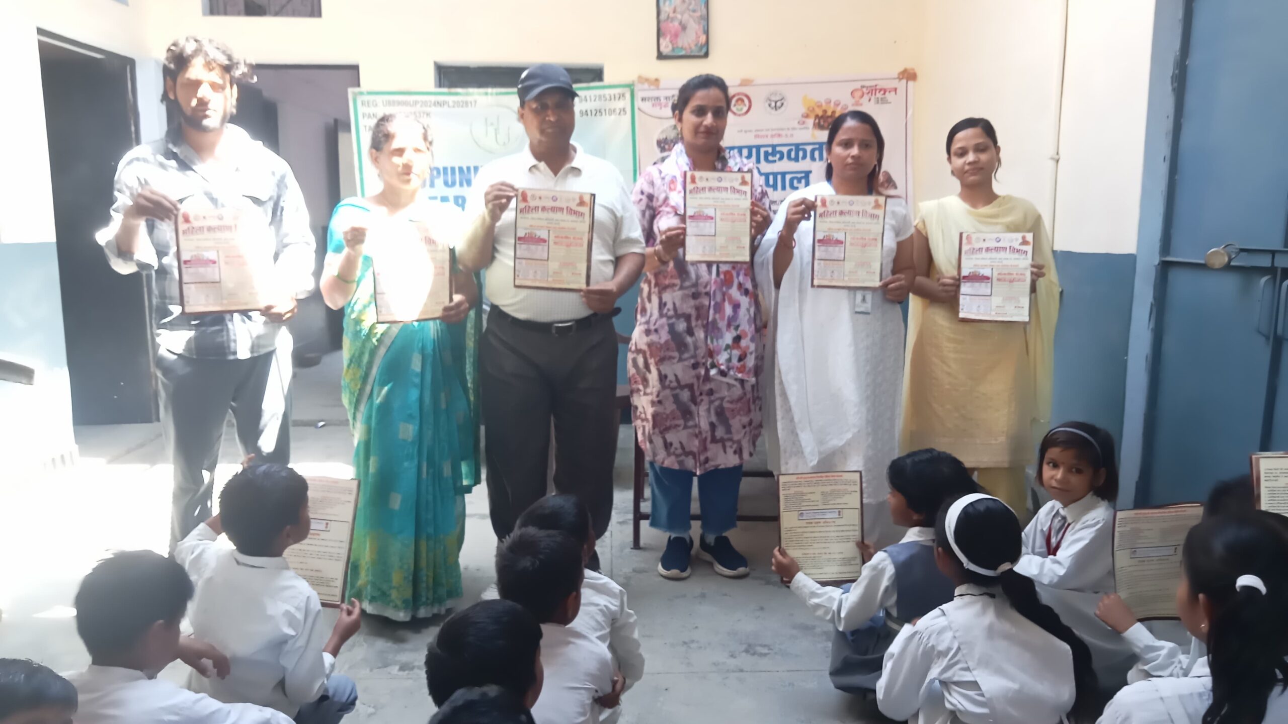 आरबी मोंटेसरी स्कूल में बच्चों के बीच शिक्षा के महत्व को रेखांकित किया गया