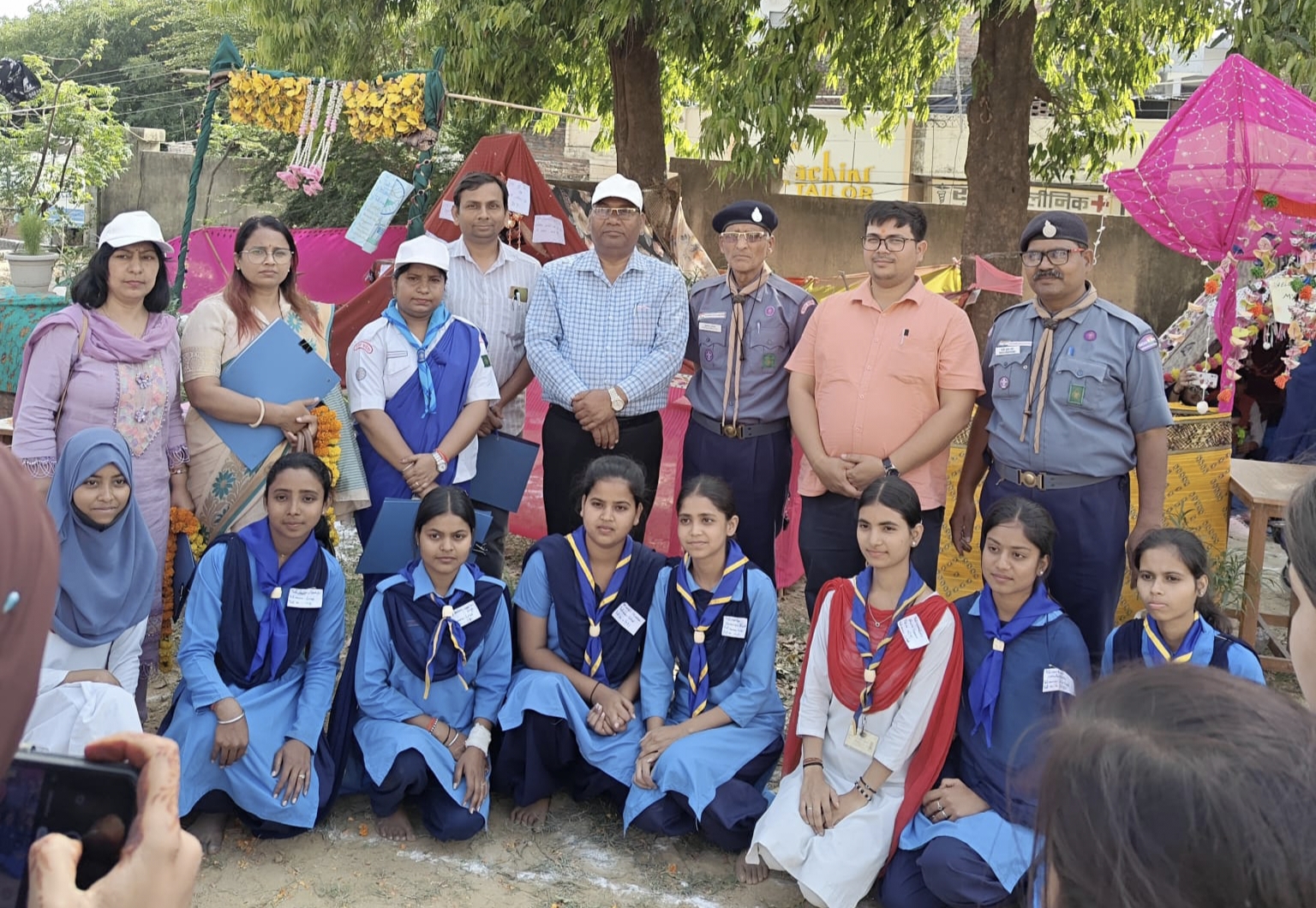 रेंजर्स जगदम्बा इकाई शिविर; कमल टोली विजेता, दूसरे स्थान पर मोगरा और तीसरे पर अपराजिता टोली रही