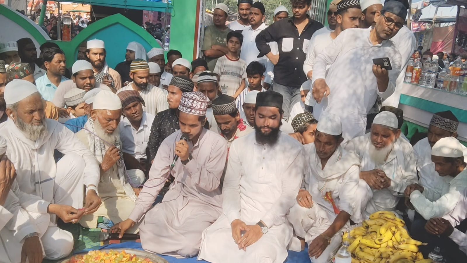 हज़रत भोले शाह बाबा मील वाले दादा मियां का 34वां उर्स समापन, लंगरदारी हुई