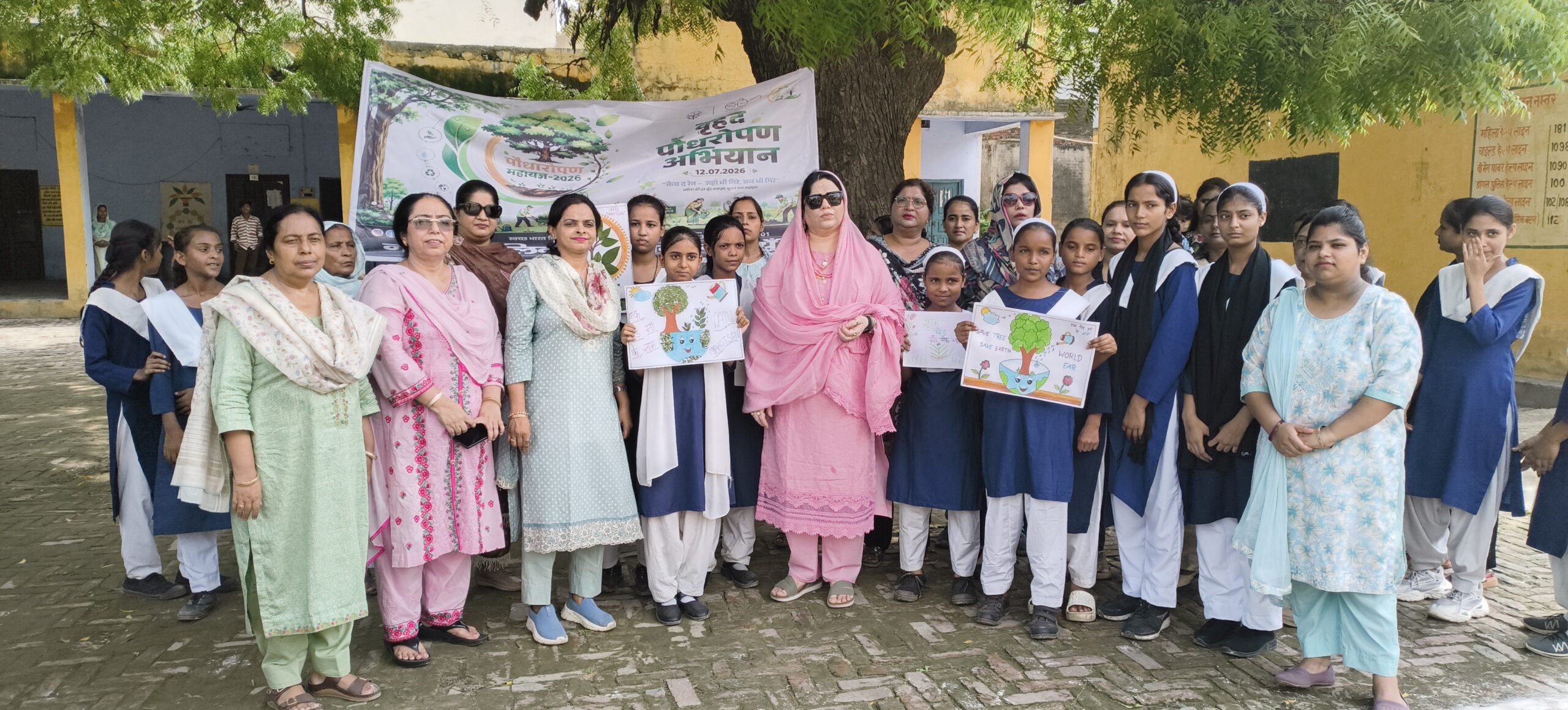 पर्यावरण संरक्षण हमारी आस्था, आने वाली पीढ़ियों के लिए करें पौधरोपण : फात्मा रज़ा