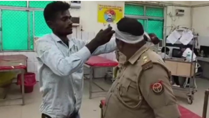 बदायूं में आरोपियों को पकड़ने गई पुलिस टीम पर हमला, दरोगा का सिर फूटा, 7 पर रिपोर्ट