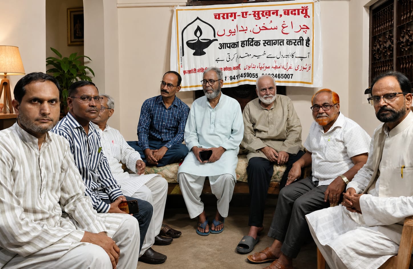 बज्मे सुखन के कार्यालय पर तरही मुशायरा, वतन के वास्ते जो जिंदगी कुर्बान करते हैं…