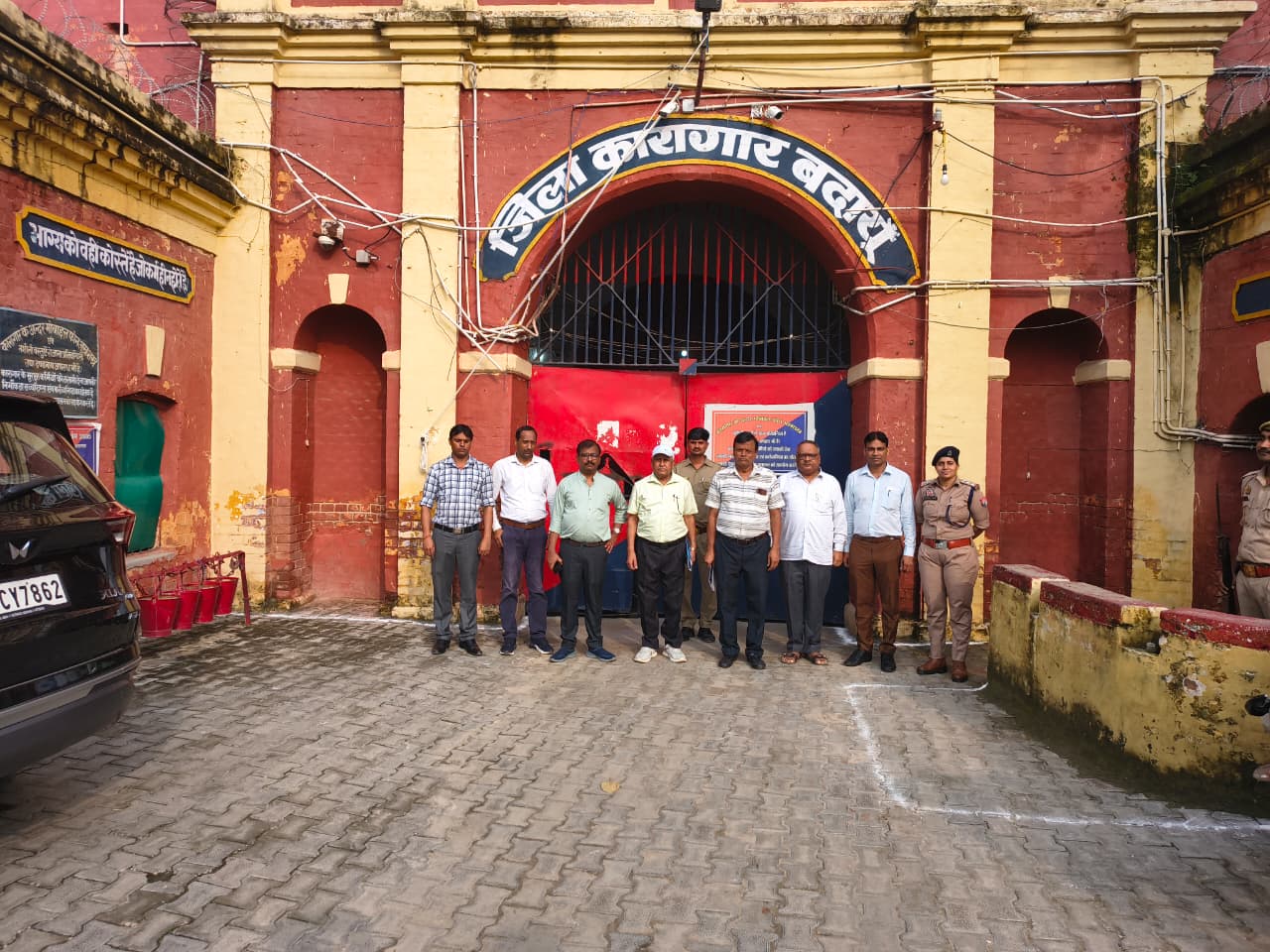 सुरक्षित बचपन की निगरानी समिति ने किया जिला कारागार का निरीक्षण