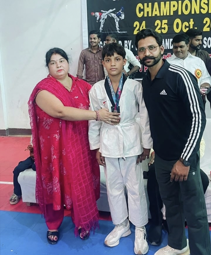 ओपन नेशनल ताइक्वांडो चैंपियनशिप में मोहम्मद आसिम फय्याज ने जीता गोल्ड मेडल
